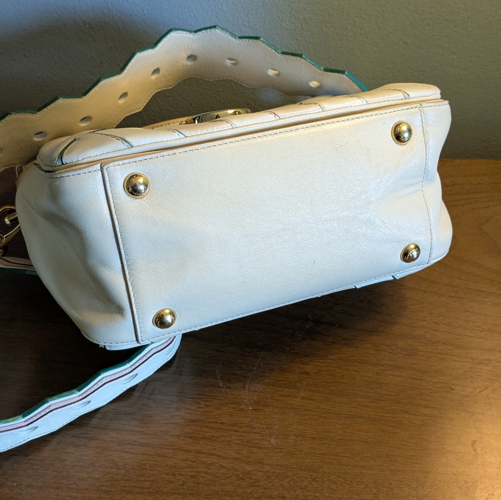 Salvatore Ferragamo Zigzag Top Handle Bag - Picture 11 of 16